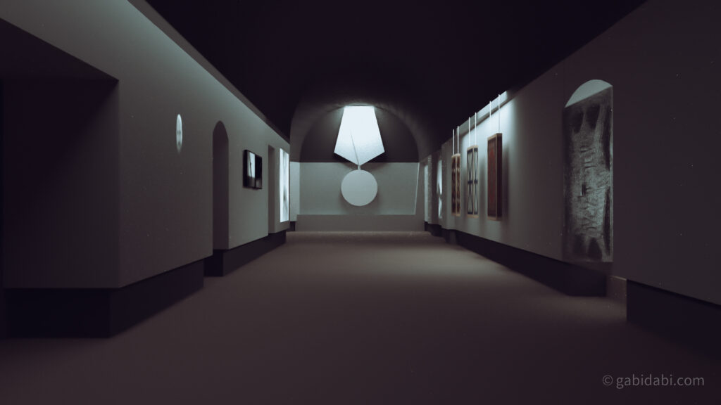 BA Thesis defense - Exhibition model