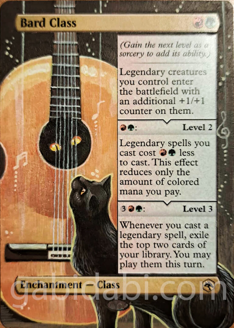 Bard Class - gabidabi.com