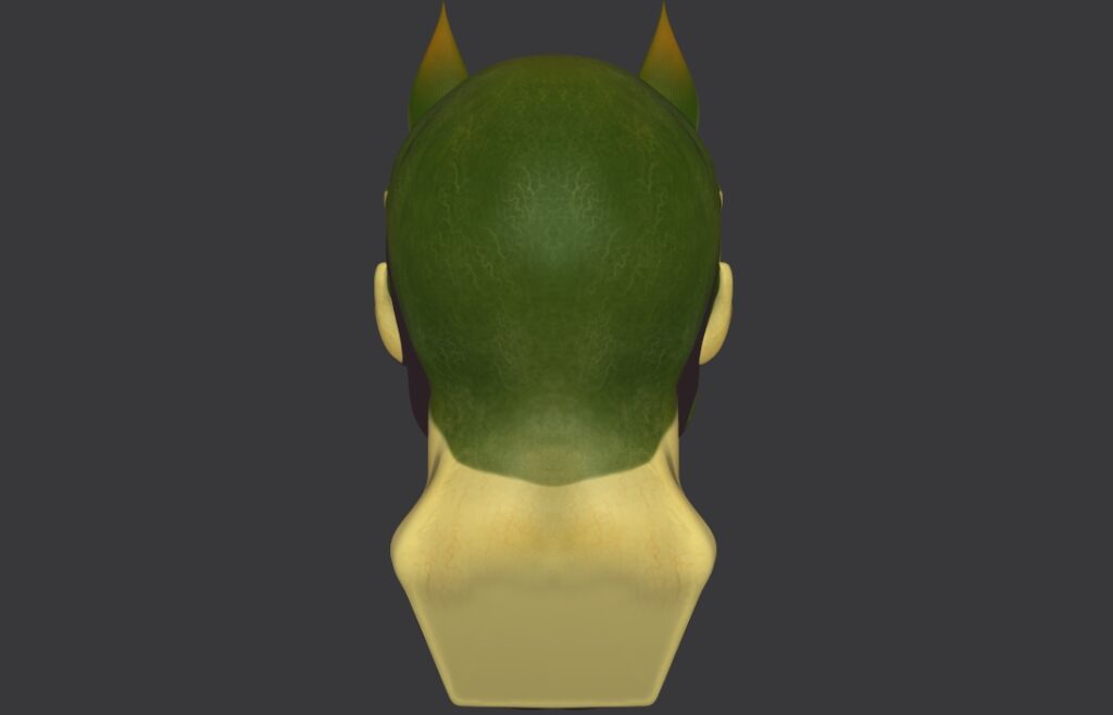 Lunamocity - Alien head model