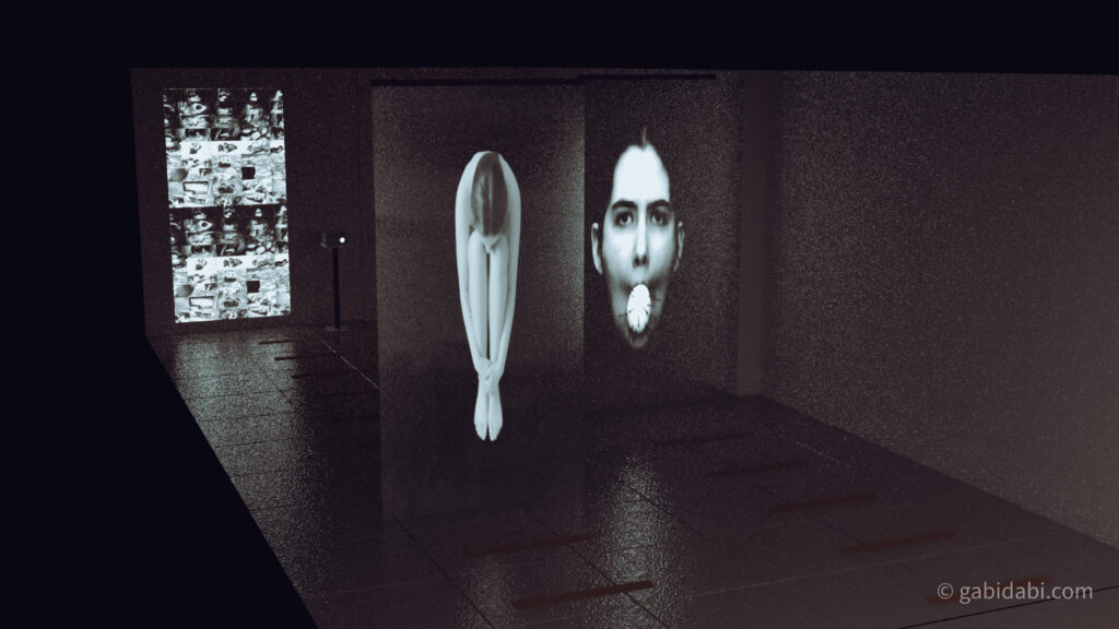 Quarantine Diary - Exhibition model