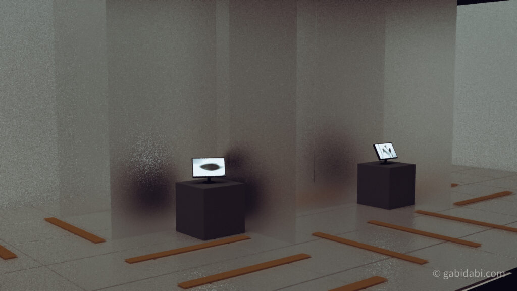 Quarantine Diary - Exhibition model