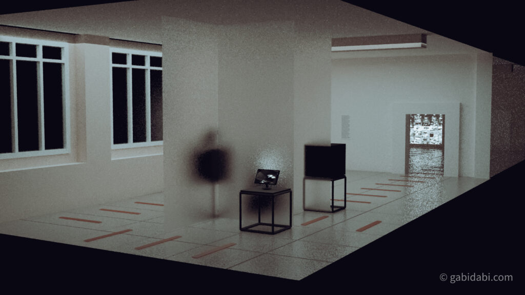 Quarantine Diary - Exhibition model